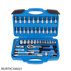 Steckschlüssel klt. 1/4" 46Stück