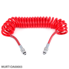 Spiralrohr M16x1,5 rot
