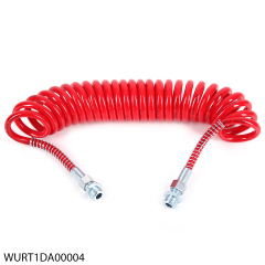 Spiralrohr M22x1,5 rot