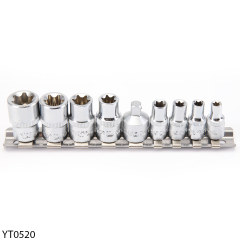 E-TORX Steckschlüsselsatz 9tlg.