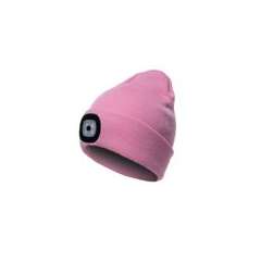 LED beleuchtete Kappe rosa