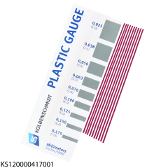 Kunststoff-Spaltmaß Plastigauge