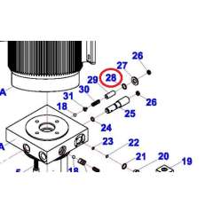 O-Ring, Druckbegrenzungsventil