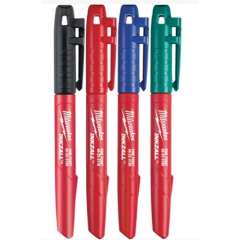 Marker Filz dünne Spitze, 4 Stück