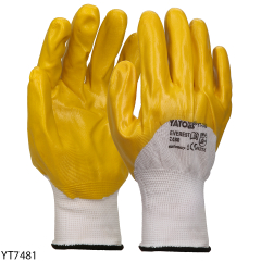 Handschuhmacher, gelb, Größe 10