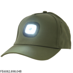 Baseballkappe mit LED-Leuchten grün