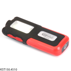 Led-Handlampe, 500lm +Spot Led