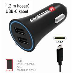 Autoladegerät mit USB-C-Kabel