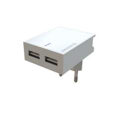 2xUSB 15W Schnellladegerät für das Stromnetz