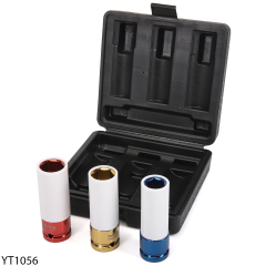 Aluminium-Reifen-Maschinenstecker 1/2" 3St.