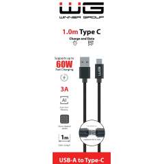 Ladegerät/Datenkabel USB-A -> USB-C