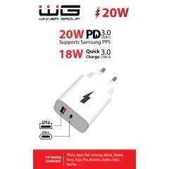 Netzwerk-Ladegerät USB-A + USB-C