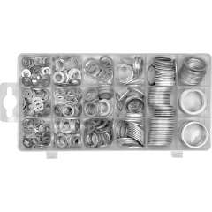 Satz Aluminium-Unterlegscheiben 450Stück