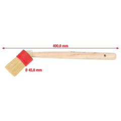 Gummibürste mit beweglichem Kopf