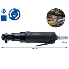 Druckluft-Ratsche 1/4" 35 Nm