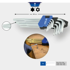 TORX-Schlüsselsatz 9-teilig