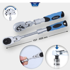 Antriebswelle 1/4" Teleskopgelenk