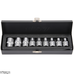 Steckschlüssel cl 1/2 TORX 9St.