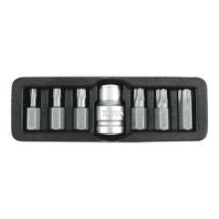 Bit-Satz mit Löchern TORX 7 Stück