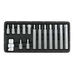 Bit-Satz mit Löchern TORX 15 Stück