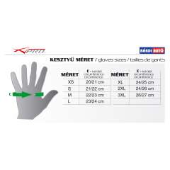 CUT FINGER RETE Handschuhe