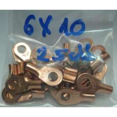 Kabelende 6X10mm (25Stück)