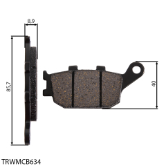 Bremsbeläge (Motorrad)