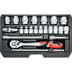 Steckschlüsselsatz 3/8" 22 Stück