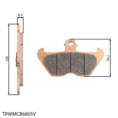 Bremsbeläge (Motorrad)