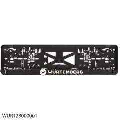 Nummernschildhalter Würtemberg